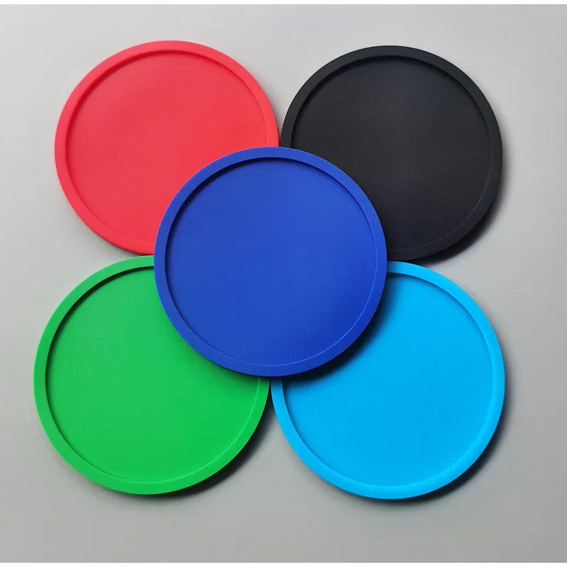 Description Picture 3 of itemCup Coaster Silicone Cup Pad Slip Insulation Pad Cup Mat Hot Drink Holder Mug Stand Home Kitchen Accessories