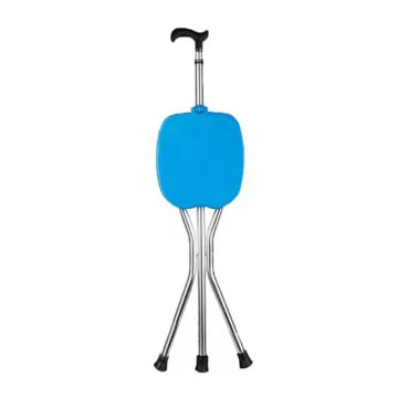 Aluminum Alloy Cane Chair Folding Cane Chair For Tthe Elderly Non-Slip Cane Chair Cane Chair Stool Light Non-Slip Beach Chair