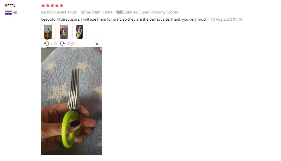 Description Picture 5 of itemMultifunctional Multi-layer Green Onion Scissors Stainless Steel Onion Cutting Knife Herb Seaweed Spice Scissors Kitchen Scissor
