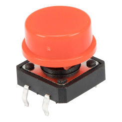 10pcs/lot FAS12-S 7.3mm height 12x12 tact switch with cap 12*12 insert mount tactile touch switch