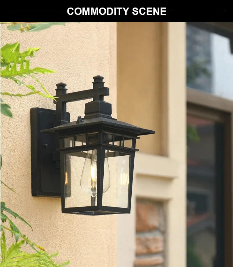 Description Picture 2 of itemoutward Wall Lamp Outdoor Lamp Waterproof Garden Lamp Balcony Wall Lamp Stairway Aisle Entrance Door Outdoor Wall Lamp