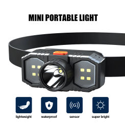 Long Lasting Rechargeable Lamps Cool Camping Gear Fishing Lantern Cap Light Convoy Flashlight on the Forehead Powerful Led Lamp