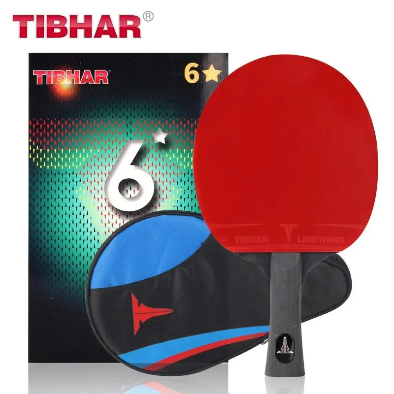 Description Picture 4 of itemTIBHAR 6/7/8/9 Star Table Tennis Racket Superior Sticky Rubber Carbon Blade Ping Pong Rackets Professional Pimples-in Sticky