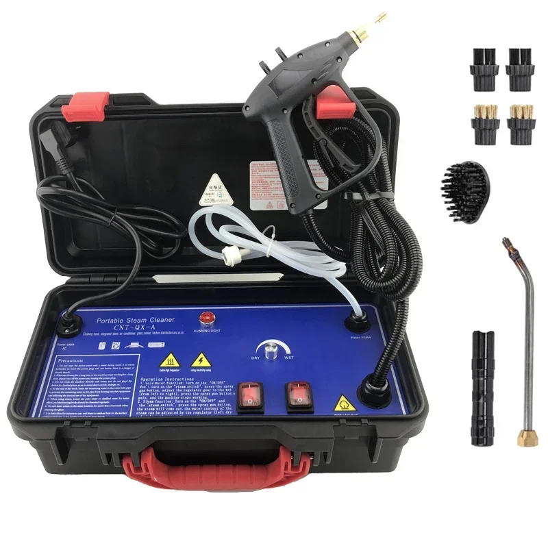 Description Picture 3 of itemPressurized Handheld High Steamer Cleaning, Multipurpose Steam Cleaner for Kitchen Hood Remove Grime,Grease,Air Condition,Car