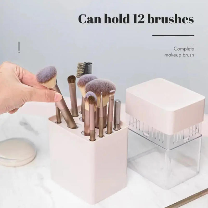 Description Picture 5 of itemMakeup Container Make Up Case Makeup Brush Holder Organizers Box Makeup Organizer Drawers Plastic Cosmetic Storage Box Rack