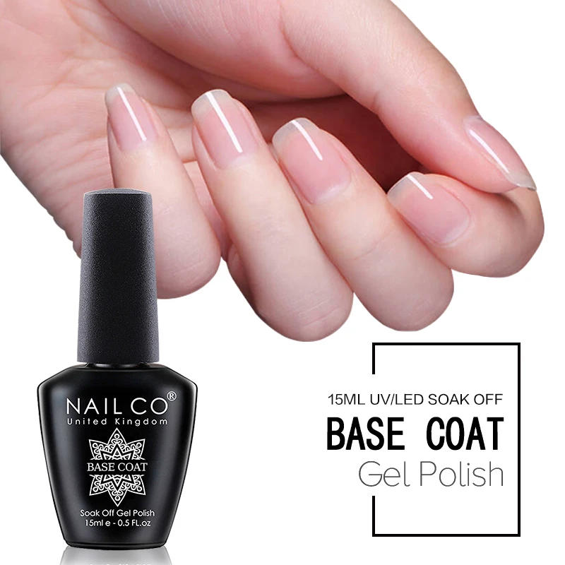 Description Picture 2 of itemNAILCO Nail Polish Base Top Coat Transparent Primer Gel Soak off UV Varnish Velvet Top Tempered Top Matt Top Remover gel Polish