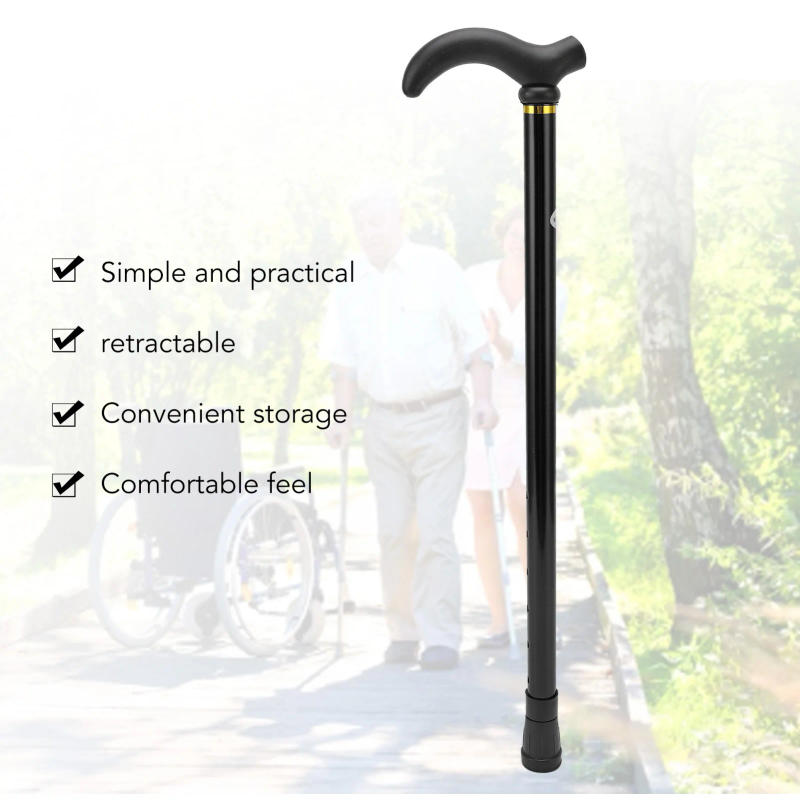 Description Picture 4 of itemWalking Stick Cane Mobility Aid Cane Aluminum Alloy Rubber Base Telescopic Adjustable Walking Stick for Seniors Elderly