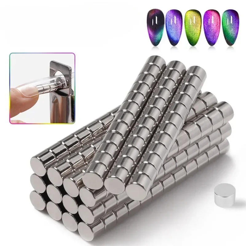 Description Picture 4 of item10/20/30pcs Small Round Magnets for Acrylic Nail Professional Nail Art Clipper False Tips Edge Cutters Tip Magnet Manicure Tools