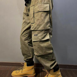 Casual Pants Men's fall fashion loose-fitting overalls leggings leggings