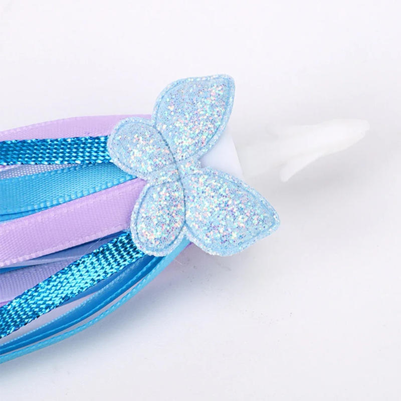 Description Picture 6 of item1Pair 25cm Bike Bicycle Cycling Tricycle Handlebar Stars Butterflies Tassels Kids Handlebar Streamers Tassels