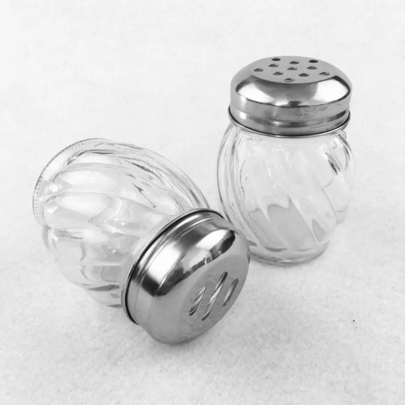 Description Picture 2 of item1/2PCS Three Hole Porous Pepper and Salt Seasoning Bottles Pepper and Salt Powder Bottles Porous Seasoning Bottles