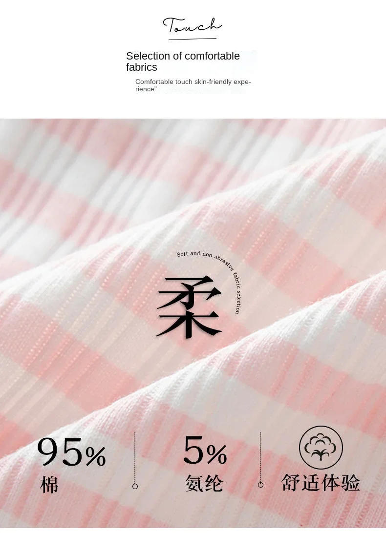 Description Picture 5 of itemSexy Lace Panties Women's Cotton Underwear Fashion Lovely Girl's Briefs Mid Waist Seamless Comfort Underpants Female Lingerie