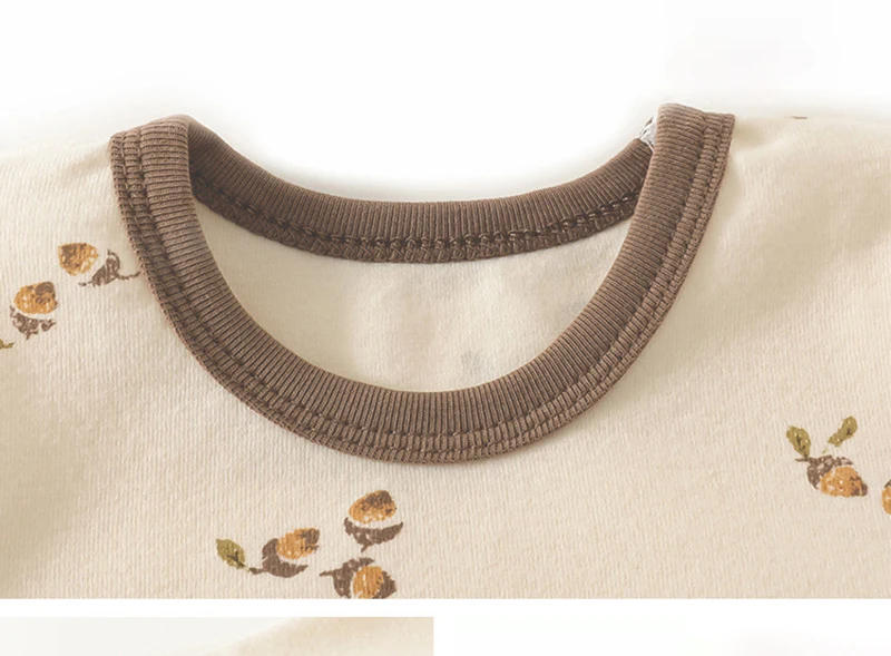 Description Picture 5 of itemBaby Clothes Pajamas Set Spring Autumn Toddler Boys Underwear Printed Bodysuit+Pants 2Pcs Girls Homewear Suit Toddler Long Johns