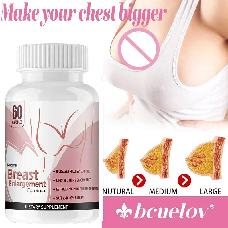 Description Picture 2 of itemNatural Organic Enlarged Female Breast Size Capsules Plants Pueraria Mirifica Papaya Extract Enhancement Women Hormone Estrogen