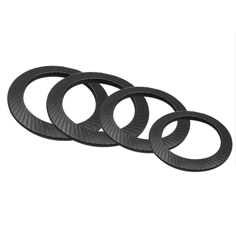 Description Picture 2 of item65 Manganese Steel Locking Anti-Skid Gasket / Double-Sided Diagonal Toothed Washer M3M4M6M8M10-M30