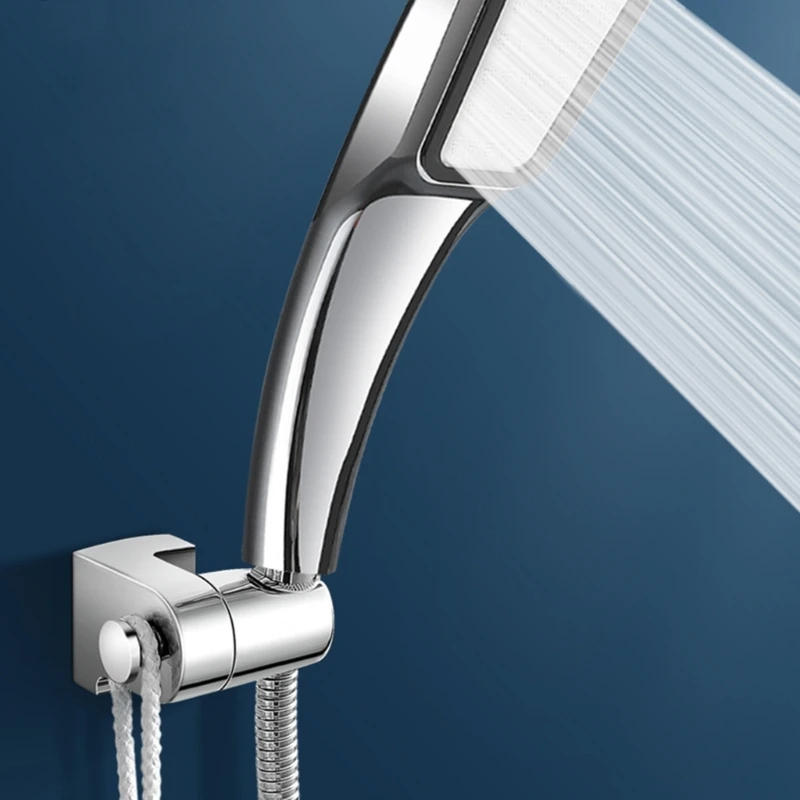 Description Picture 5 of itemAdjustable Handheld Shower Head Brackets Metal Shower Stand Wall Mounted Shower Head Stand Showerhead Attachment