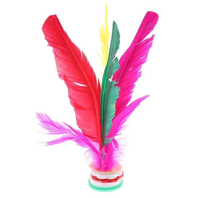 Description Picture 3 of item2pc China Jianzi Fancy Shuttlecock Fitness Entertainment For Physical Exercise