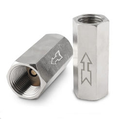 1Pcs Pneumatic Check Valve Control Air 1/8 1/4 3/8 1/2 3/4BSP internal threaded brass one-way