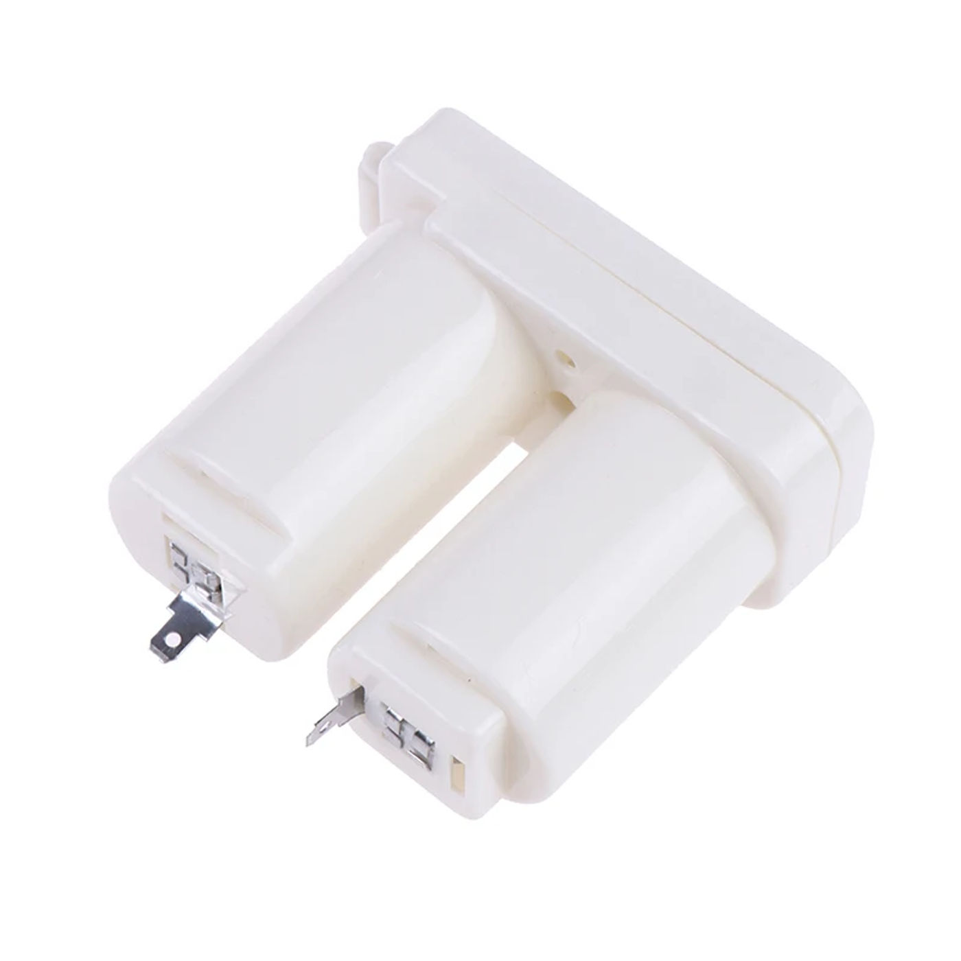 Description Picture 3 of itemDouble Compartments Universal Battery Box for Gas Water Heater Accessories Parts Plastic Double Battery Case(white)