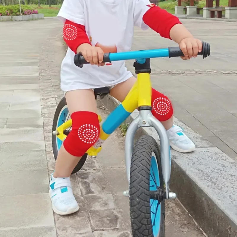 Description Picture 2 of itemBaby Knee Pads Kids Girl Boy Crawling Elbow Toddlers Protector Safety Cotton Kneepad Leg Warmer Children Cushion Legging Infants