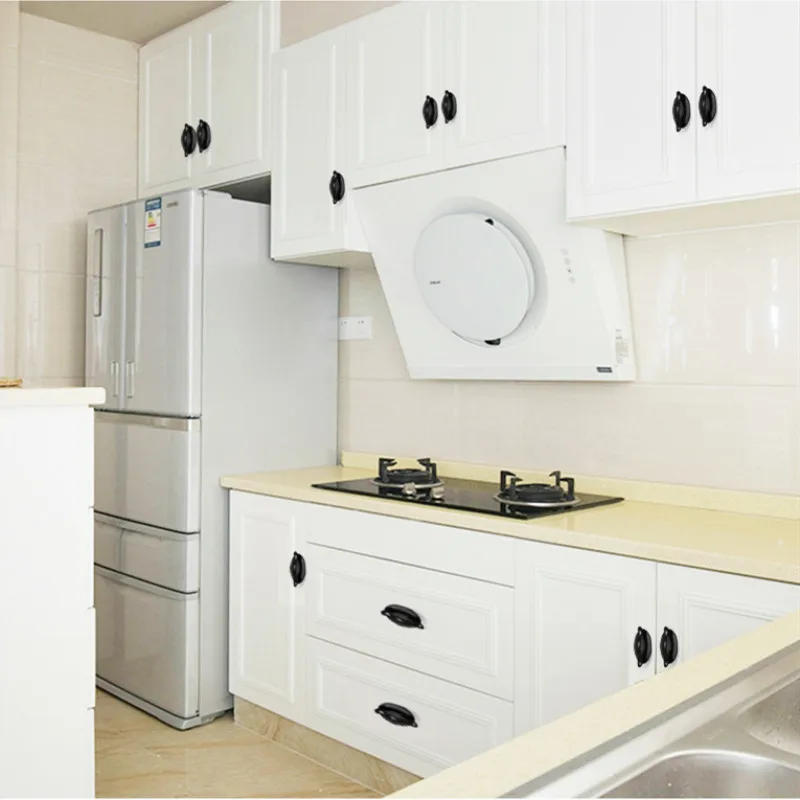 Description Picture 5 of item2PC Handle Free Punching Window Door Handle Wardrobe Drawer Balcony Glass Sliding Door Dedicated Nail Free Adhesive Stick Handle