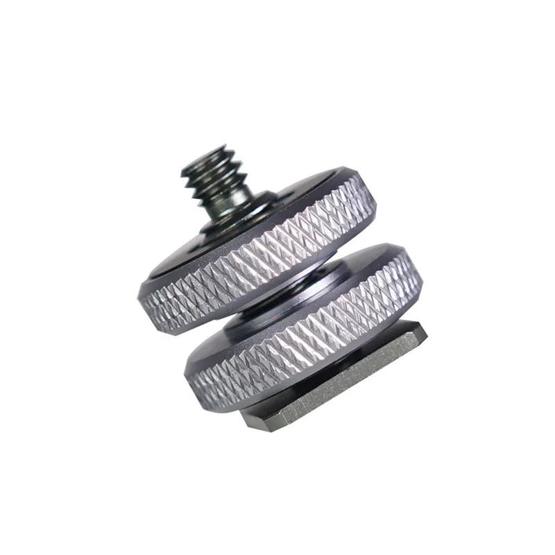 Description Picture 5 of itemCamera Hot Shoe Mount Adapter to 1/4 Inch Cold Shoe for DSLR Mirrorless Camera Cage Rig Smartphone Extension Accessories