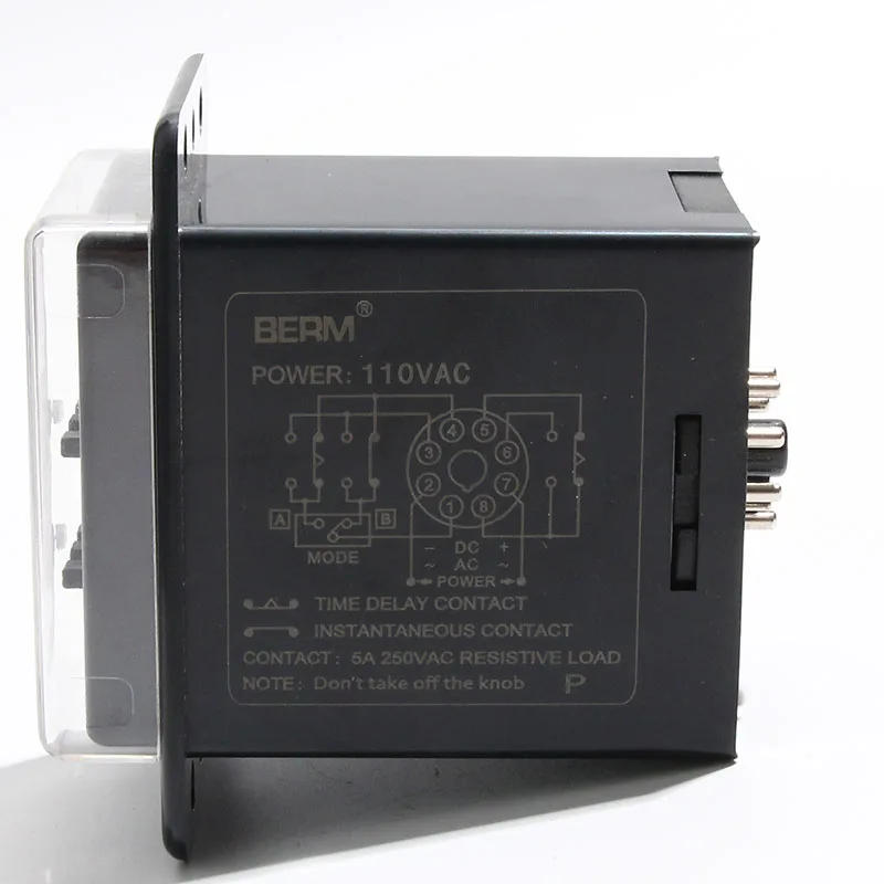 Description Picture 6 of itemLUJINXUN Time Relay ASY-3D DIP Digital Display Time Relay Delay AC220V 110V 24V 999S 999M 99.9S 99.9M for Plastic Machinery