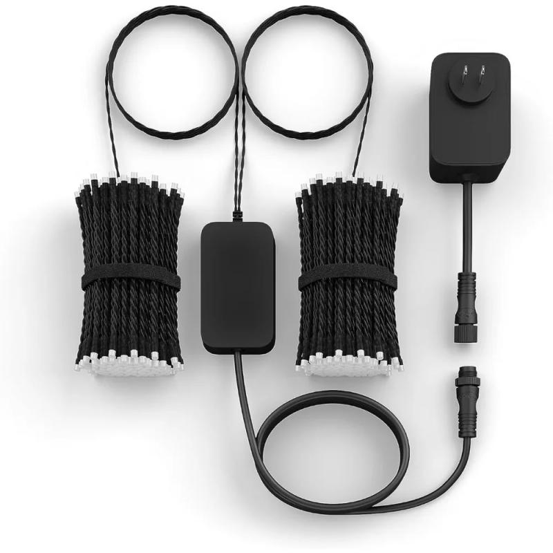 Description Picture 3 of itemor/Outdoor Holiday 130-Foot Festavia String Lights - 500 Mini Color Changing Smart LEDs - Weatherproof - Control