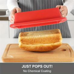 1Pc Loaf Pan Silicone Baking Bread Pan Non-Stick Bakeware Oven Accessories Baking Tools Kitchen Gadgets Kitchen Accessories
