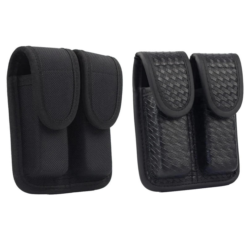 Description Picture 2 of itemTactical 9mm Double Magazine Pouches for Glock 17 Beretta M9 M92 Colt 1911 Hunting Universal 9mm .40 Mag Holster Mag Holster