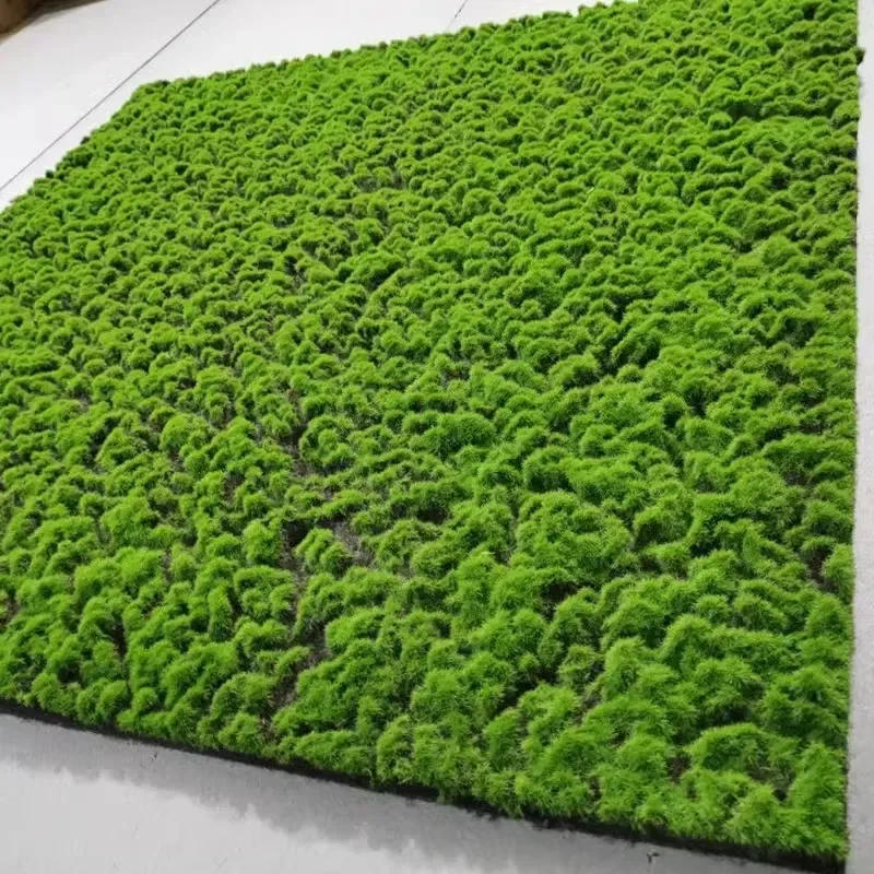 Description Picture 5 of itemArtificial Turf Moss Grassland Fake Grass Lawn Carpet Artificial Turf Outdoor Grass Mat Moss Carpet Outdoor Garden Decorations