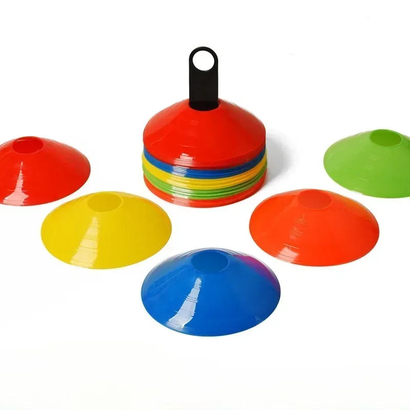 Description Picture 4 of itemAgility Soccer Cones Soccer Training Basketball Training Equipment Sport Training Space Cones Circular Foot Logo Equipment Set