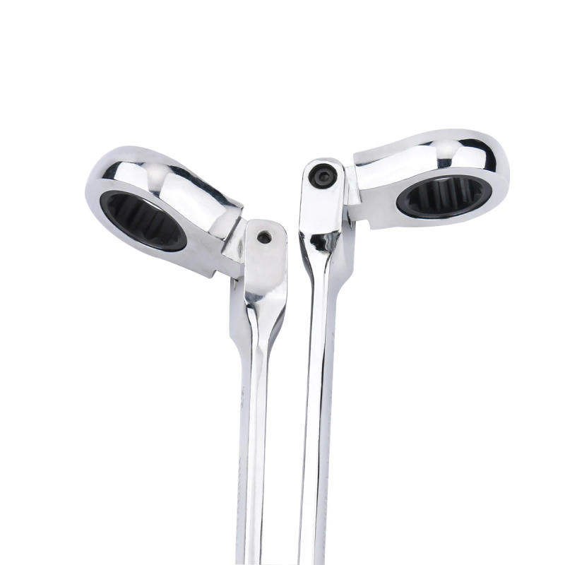 Description Picture 5 of item10mm Ratchet Wrench of Keys Spanner Set Hand Tool 72-Tooth Ratcheting Flexible Head Mirror Finish 10mm Auto and Home Repair 1 pc