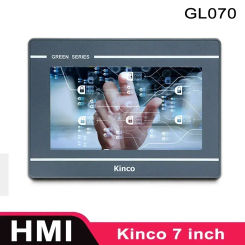 Kinco 7 Inch HMI GL070 GL070E Human Machine Interface Industrial Control Display Screen with Ethernet MT4434T MT4434TE
