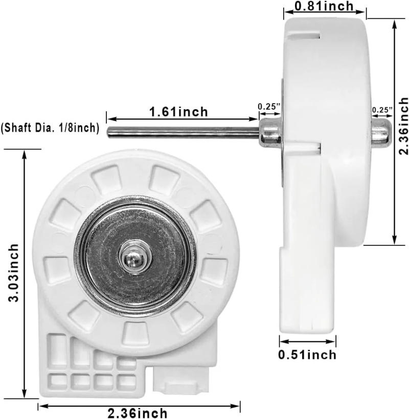 Description Picture 4 of itemDA31-00146J Refrigerator Evaporator Fan Motor Replacement Part for Samsung Refrigerator, DREP5020LD BLDC 1920 Fridge Fan Motor