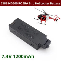 C189 Battery For RC EAR C189 MD500 Bird Helicopter Battery 7.4V 1200mAh RC ERA Bird Helicopter Spare Parts Drone Battery