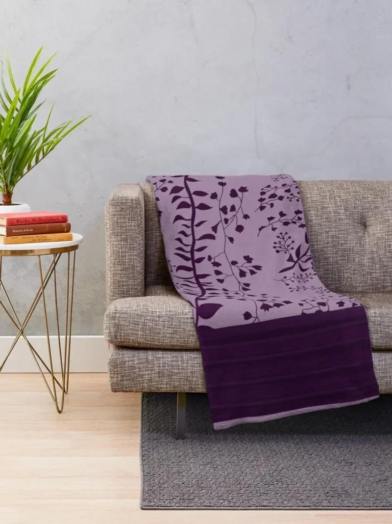 Description Picture 4 of itemBella Swan's Comforter Set Replica | Purples Cool - Version 2 | Twilight Saga Fanart Throw Blanket Designers Blankets