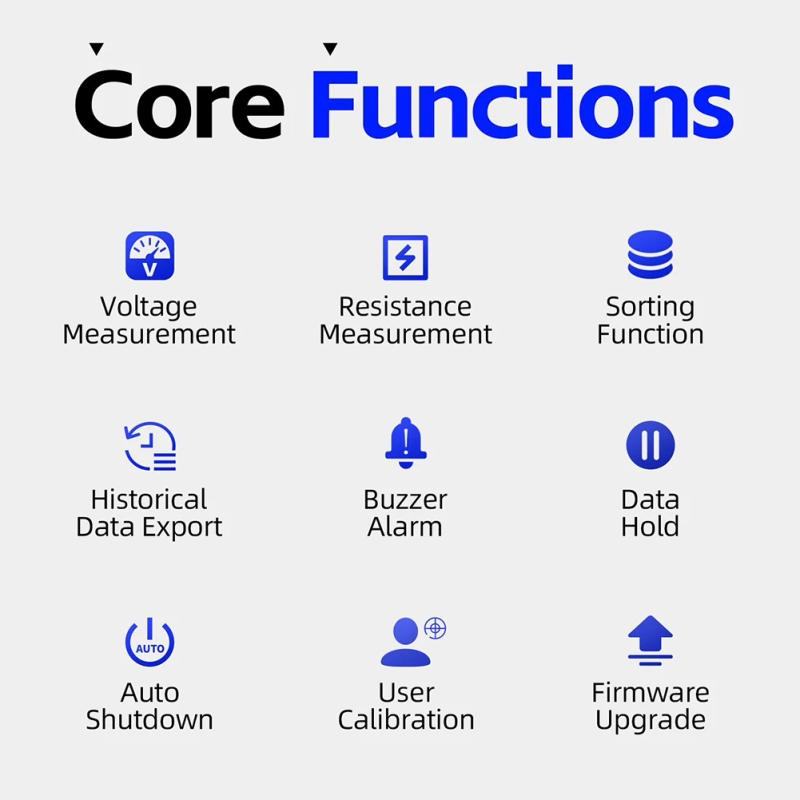 Description Picture 4 of itemHRM-10 Internal Resistance Meter High-precision Lithium Iron Phosphate Battery Test Meters Power Tools