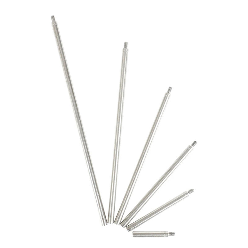 Description Picture 5 of item6pcs Stainless Steel Extension Legs For Indicator Extension Stem Rods For Dial Indicators Probe Connecting Rod M2.5 1-6inch