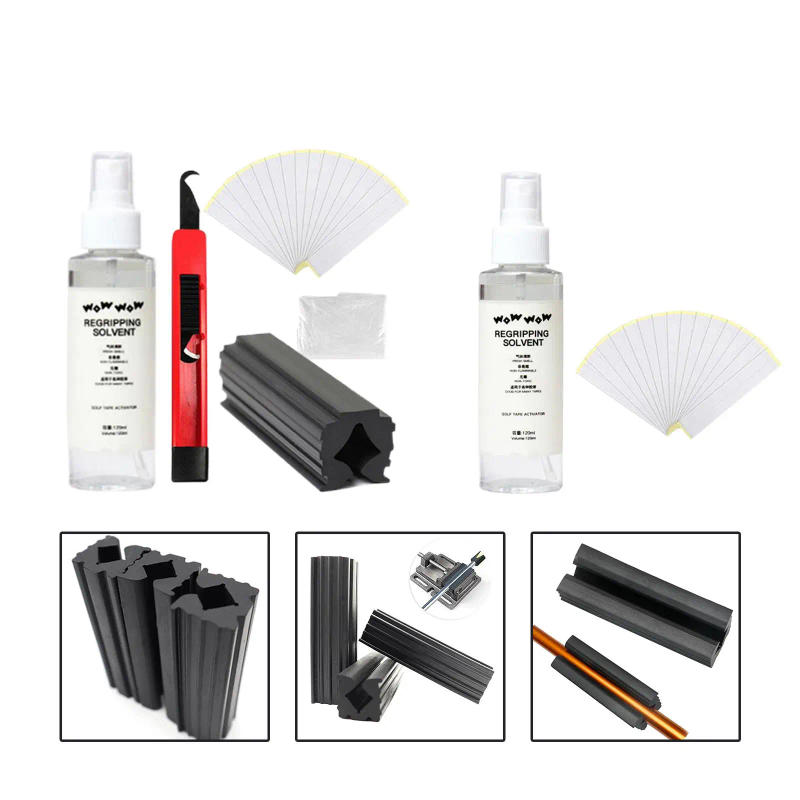 Description Picture 5 of itemGolf Club Grip Kit 15 Tape Strips Professional Grip Solvent Replacement