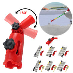 Multi-Angle Paint Brush Extender Paint Brush Extension Handle Detachable Retractable Paint Roller Extension Pole Telescopic Rod