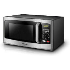 Countertop Microwave Oven,0.9 Cu Ft,10.6 Inch Removable Turntable,900W,6 Auto Menus,Mute Function & ECO Mode,Child Lock