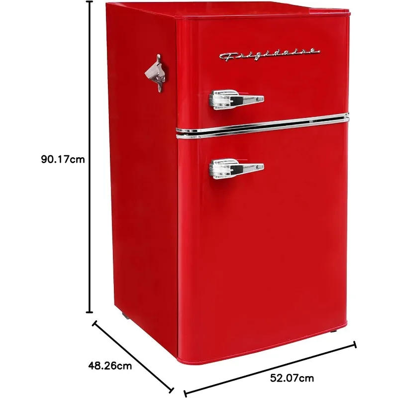 Description Picture 5 of itemFrigidaire EFR840 Retro Mini Fridge with Freezer & Side Bottle Opener - Small 2 Door Refrigerator for Office Bar