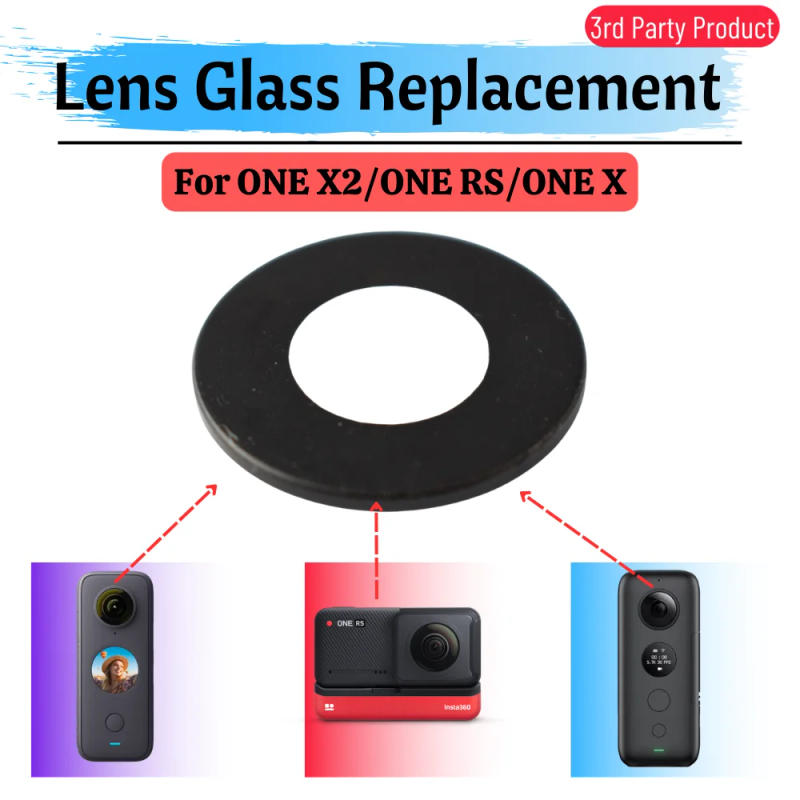 Description Picture 2 of itemLens Glass Replacement For Insta360 ONE X2 RS R 360 Lens Camera Repair Parts Accessory