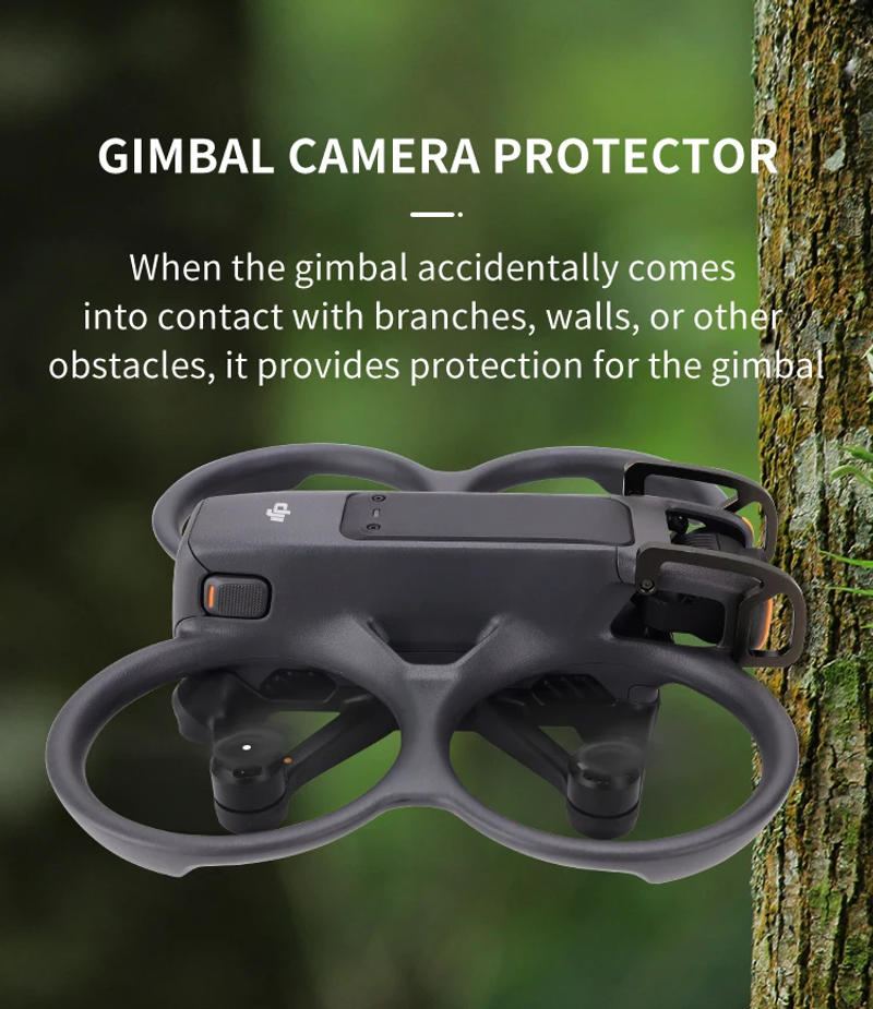 Description Picture 3 of itemGimbal Bumper for DJI Avata 2 Drone Guard Protect Bar Aluminum Alloy Anti-Collision Camera Lens Protector For Avata 2 Accessory
