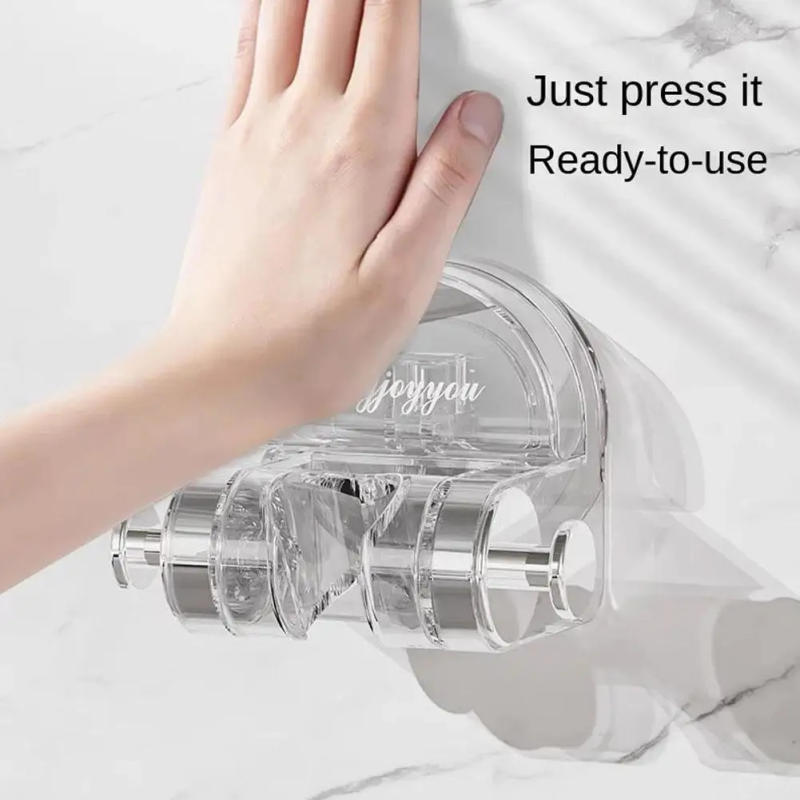 Description Picture 2 of itemUniversal Shower Head Bracket Hanging Bracket Punch Children's Fixture Base Free Nozzle Suction Cup Mounting Bathroom Showe R8R2