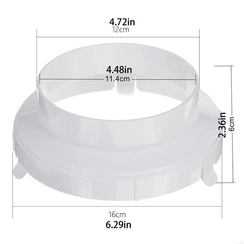 Description Picture 6 of itemL8RE Air Conditioner Exhaust Hose Coupler Pipe Adapter Extender Connector