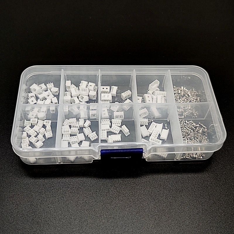 Description Picture 3 of item60sets JST 1.25 2p 3p 4p 5 pin 1.25mm Pitch Terminal / Housing / Straight Pin Header Connector Wire Connectors Kits