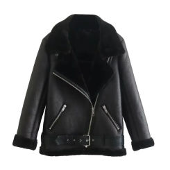 Trendy Winter New Fur Integrated Jacket Unique Street Fashion Warm Elegant Soft Shell Jacket For Men Women