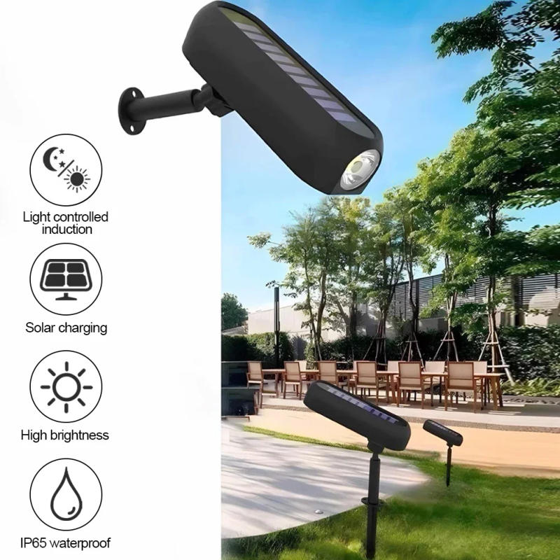Description Picture 2 of itemSolar Powered Spotlight Lamp Adjustable Solar Spot Light in-Ground IP65 Waterproof Landscape Wall Light Outdoor Lighting